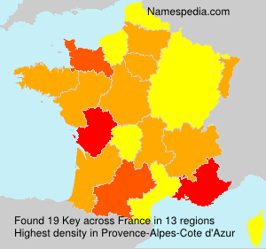 Surname Key in France Surname Key in France