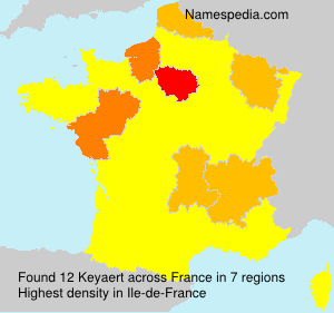 Surname Keyaert in France Surname Keyaert in France