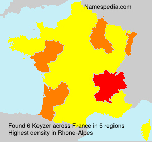 Surname Keyzer in France Surname Keyzer in France