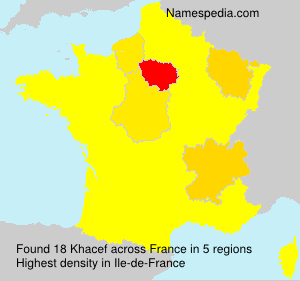 Surname Khacef in France