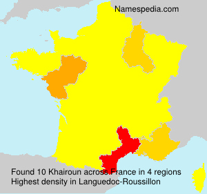 Surname Khairoun in France Surname Khairoun in France