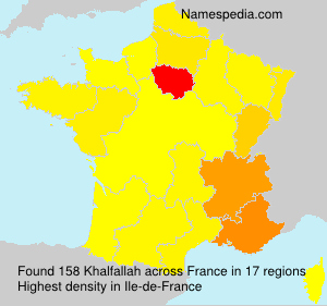 Surname Khalfallah in France Surname Khalfallah in France