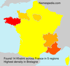 Surname Khatmi in France Surname Khatmi in France