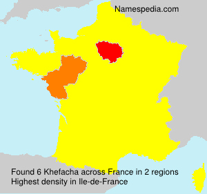 Surname Khefacha in France Surname Khefacha in France