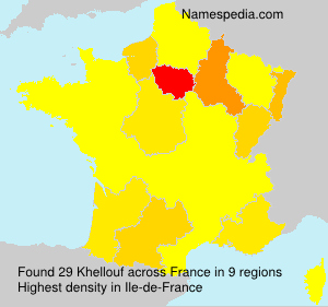 Surname Khellouf in France Surname Khellouf in France