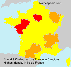 Surname Khelloul in France Surname Khelloul in France