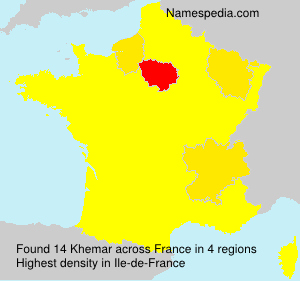 Surname Khemar in France Surname Khemar in France