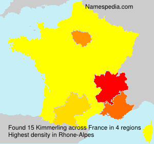 Surname Kimmerling in France Surname Kimmerling in France