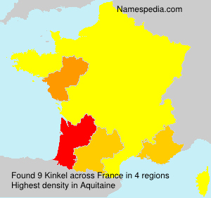 Surname Kinkel in France Surname Kinkel in France