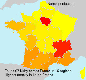 Surname Kirby in France Surname Kirby in France