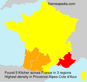 Surname Kitcher in France Surname Kitcher in France