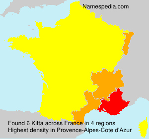 Surname Kitta in France