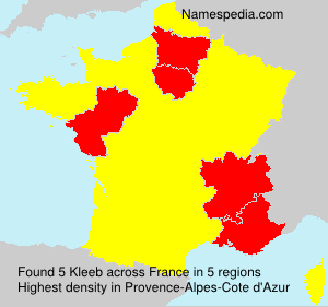 Surname Kleeb in France Surname Kleeb in France