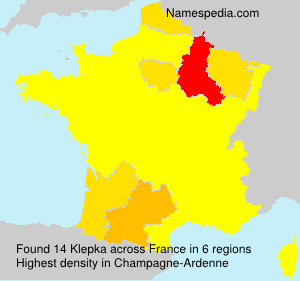 Surname Klepka in France Surname Klepka in France