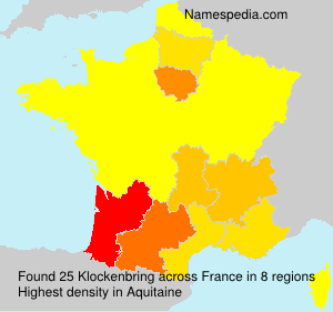 Surname Klockenbring in France Surname Klockenbring in France