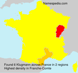 Surname Klugmann in France Surname Klugmann in France