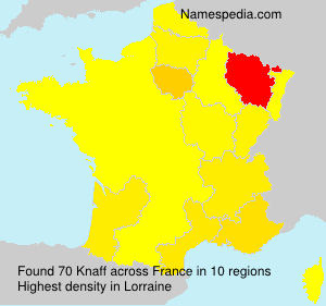 Surname Knaff in France Surname Knaff in France