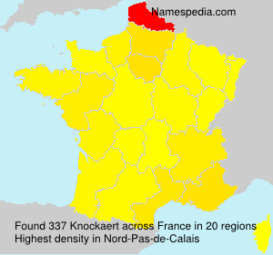 Surname Knockaert in France Surname Knockaert in France
