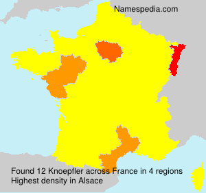 Surname Knoepfler in France Surname Knoepfler in France