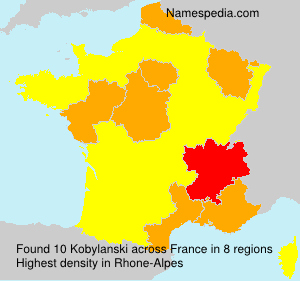 Surname Kobylanski in France Surname Kobylanski in France