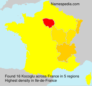 Surname Kocoglu in France Surname Kocoglu in France