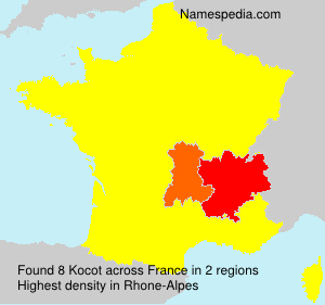 Surname Kocot in France Surname Kocot in France