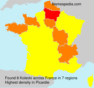 Surname Kolecki in France Surname Kolecki in France
