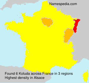 Surname Koluda in France Surname Koluda in France