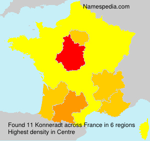 Surname Konneradt in France Surname Konneradt in France