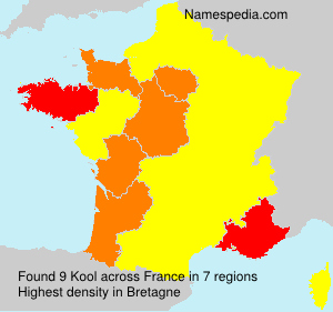 Surname Kool in France Surname Kool in France