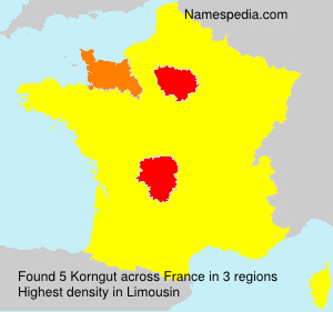Surname Korngut in France Surname Korngut in France
