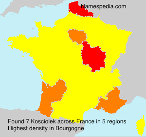 Surname Kosciolek in France Surname Kosciolek in France