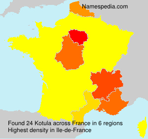 Surname Kotula in France Surname Kotula in France