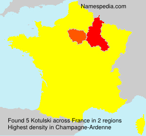 Surname Kotulski in France Surname Kotulski in France