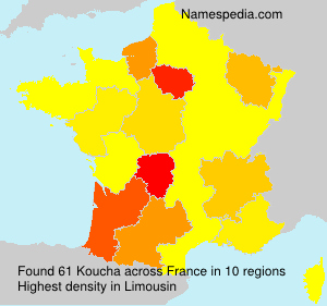 Surname Koucha in France Surname Koucha in France