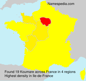 Surname Koumare in France Surname Koumare in France