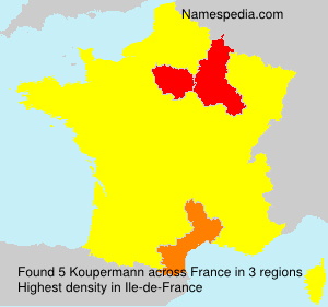 Surname Koupermann in France Surname Koupermann in France