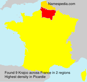 Surname Krajco in France Surname Krajco in France