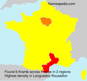 Surname Kramb in France Surname Kramb in France