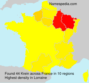 Surname Krein in France Surname Krein in France