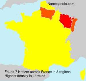 Surname Kreizer in France Surname Kreizer in France