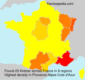 Surname Kretzer in France Surname Kretzer in France