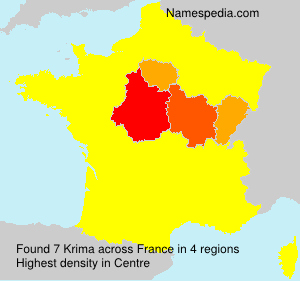 Surname Krima in France