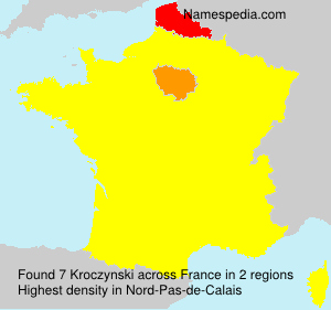 Surname Kroczynski in France Surname Kroczynski in France