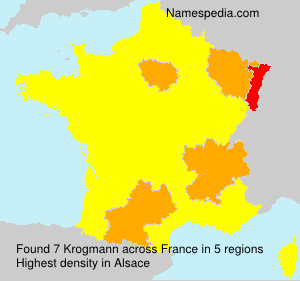 Surname Krogmann in France Surname Krogmann in France