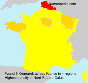 Surname Kromarek in France Surname Kromarek in France