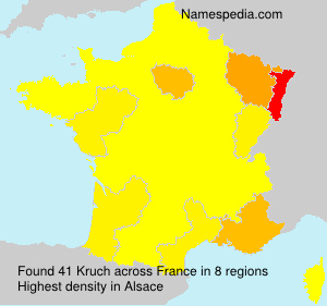 Surname Kruch in France Surname Kruch in France