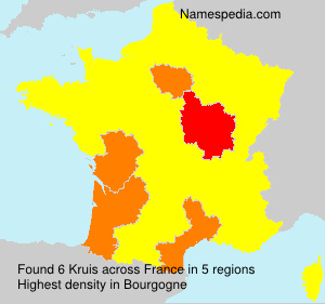 Surname Kruis in France Surname Kruis in France