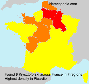 Surname Krysztoforski in France Surname Krysztoforski in France