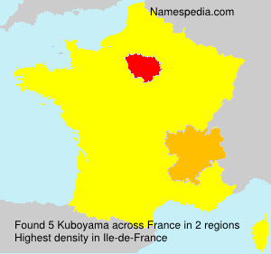Surname Kuboyama in France Surname Kuboyama in France
